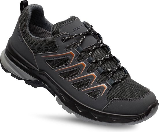 Grisport Wega Low grijs wandelschoenen uni (14915-03)