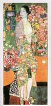 Deursticker Danseres - Gustav Klimt - 85x215 cm - Deurposter
