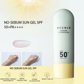 Accoje - Gel Sun Protecteur No Sébum (SPF50+, PA++++) - 50 ml