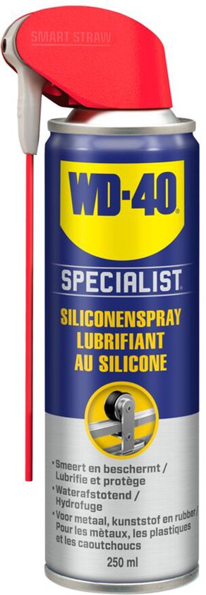 Foto: Wd40 specialist siliconen glijmiddel 250 ml spuitbus 