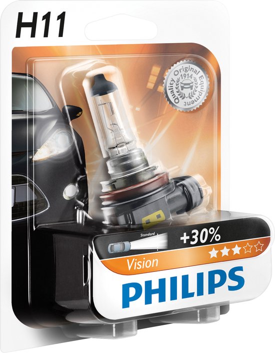 Philips 12362PRB1 H11 Vision 12V55W | bol.com