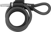 AXA Newton PI 180/10 - Insteekkabel - Kabelslot - Combineren met Ringslot - 180 cm lang - diameter 10 mm - Zwart