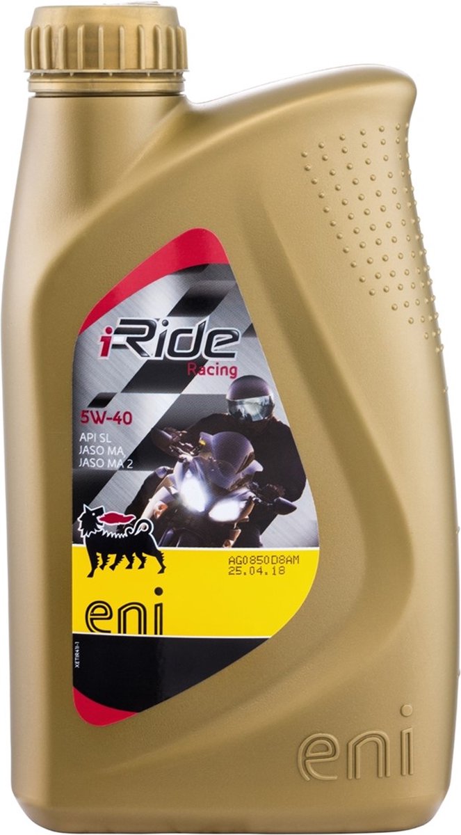 Eni i-Ride Racing 5W40 1L Vol synthetische olie