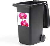 Container sticker Orchidee roze - 40x40 cm - Kliko sticker