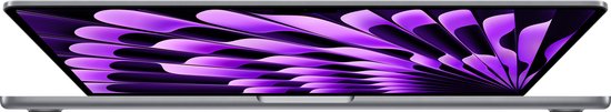 Apple Macbook Air (2023) - 15 inch - M2 - 16GB - 512 GB – Spacegrijs - Apple - Hoofdafbeelding