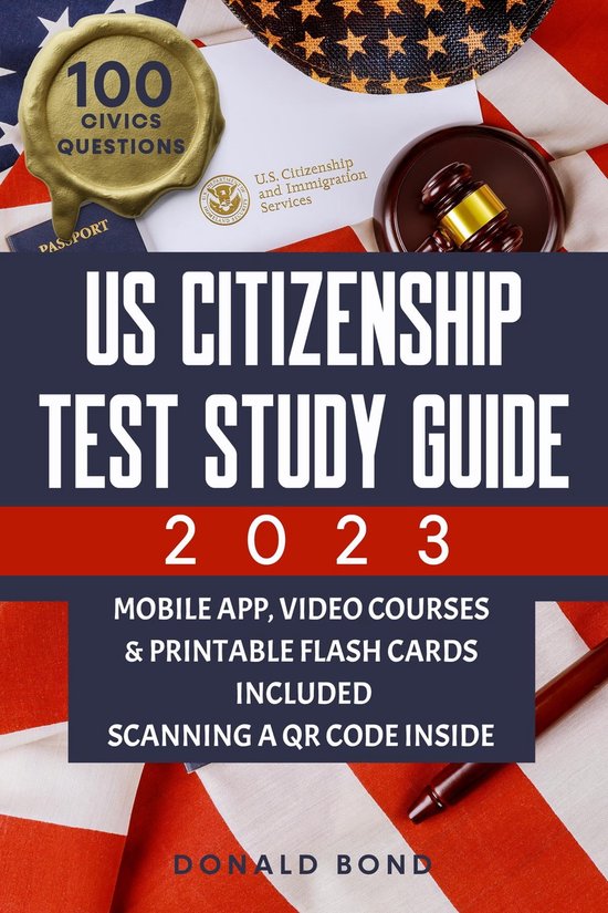 US Citizenship Test Study Guide (ebook), Donald Bond 9781915331557