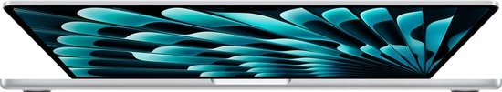 Apple Macbook Air (2023) - 15 inch - M2 - 16GB - 256 GB – Zilver - Apple - Hoofdafbeelding