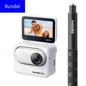 Insta360 GO 3 - Vlog Bundel - 64GB - Inclusief Invisible Selfie Stick
