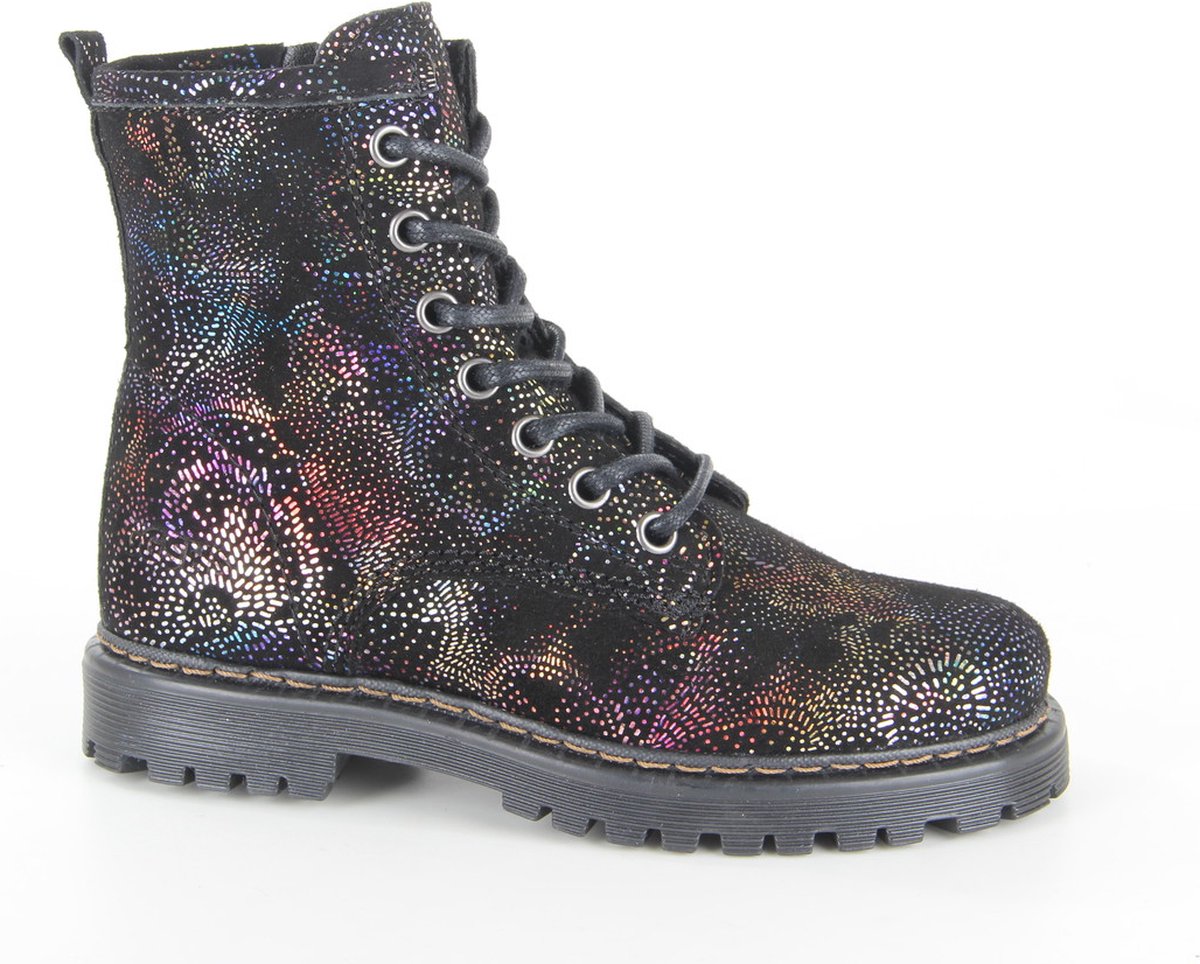 Giga Shoes G4200-B46 meisjes veterboots maat 27 zwart