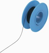 TRU COMPONENTS 1571386 Wire-wrap-draad Wire Wrap 1 x 0.20 mm² Zwart 15 m