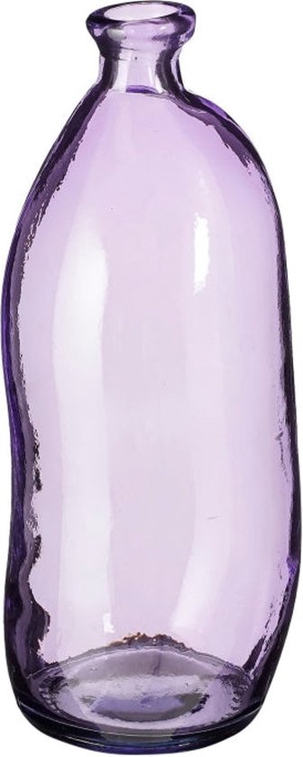 Mica Decorations Vase Pinto - 13x13x35 cm - Glas - Violet