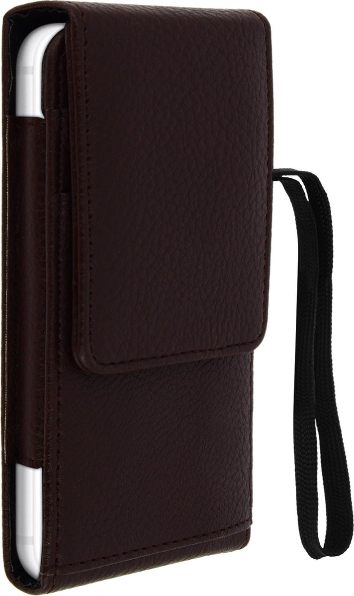 4.7 Inch Smartphone Belt Case Kaarthouder Clip Mount Zwart