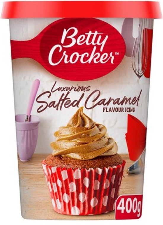 Betty Crocker Luxurious Salted Caramel Icing (400gr)
