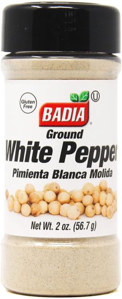 Badia White Pepper (56.7g/2oz)