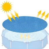 Opulfy - Piscine - Couverture de piscine - 305cm - Chauffage de piscine - Pompe de filtration de piscine - Piscine à Film à bulles - Couverture de piscine