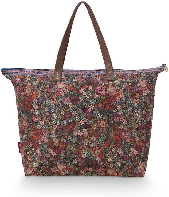 pip-studio-tutti-i-fiore-tote-bag-schoudertas-roze-vegan