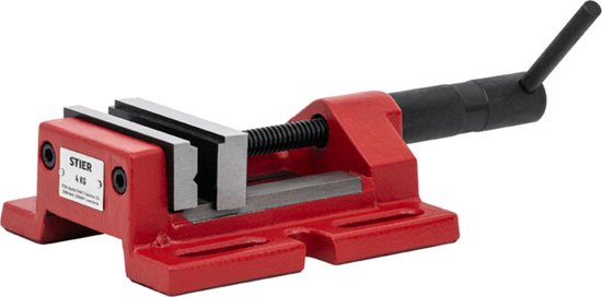 Bankschroef staal antraciet met pijpklem 120mm