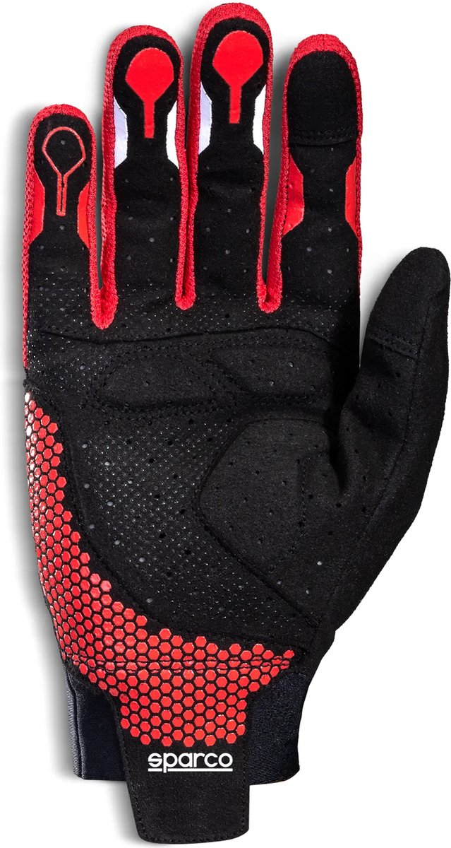 Sparco - Handschoenen Hypergrip+ - Sim Racing Handschoenen - Sport Gloves - Blauw/Geel/Groen/Rood - 11 van Merkloos — afbeelding 2