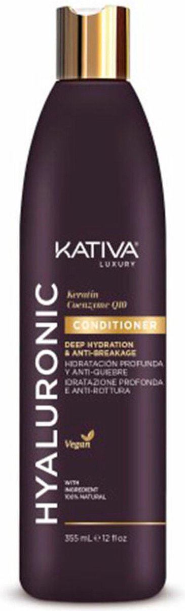 Anti-Breuk Conditioner Kativa Hyaluronzuur (355 ml)
