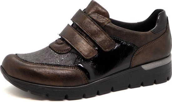 Chaussure Velcro Waldlaufer Ortho Tritt 626K31 312 547 Bronze Combi Largeur K . bol