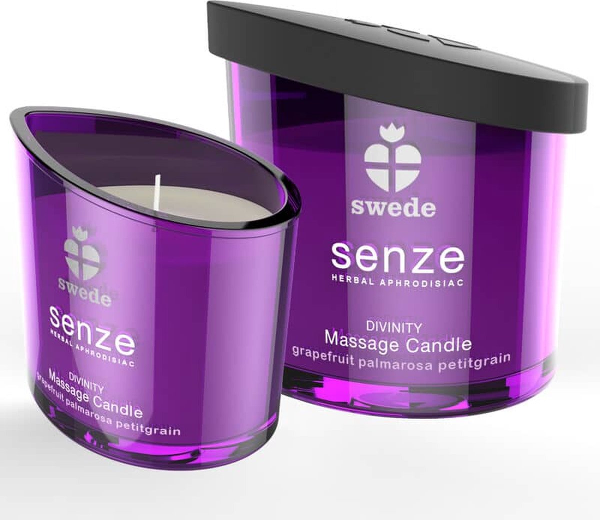 Goedkoopste Swede - Senze Divinity Massage Candle Grapefruit Palmarosa Petitgrain 50 ml