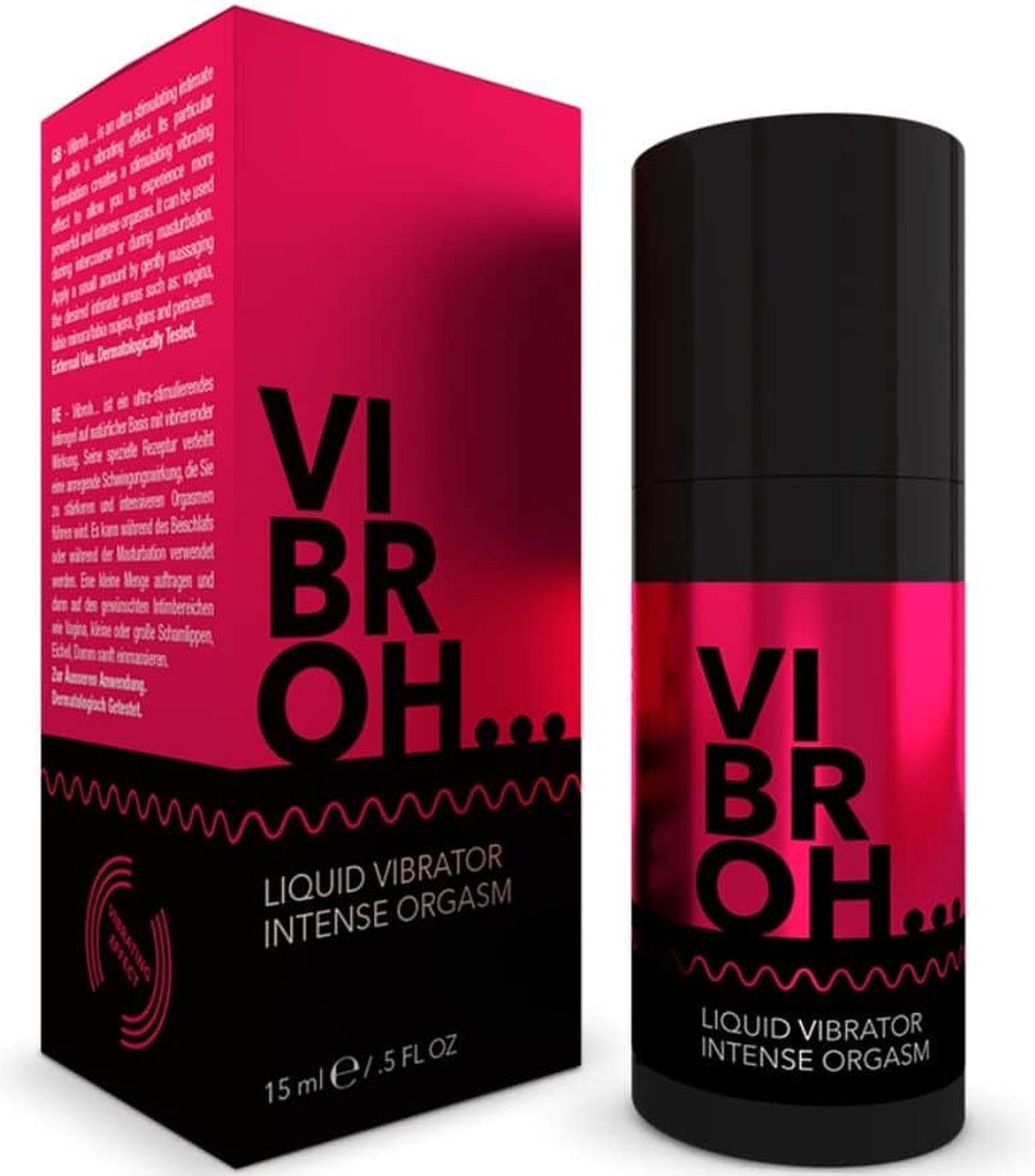 Goedkoopste Vriboh - Glijmiddel - Stimulerend - Vibrerend effect - 15 ml