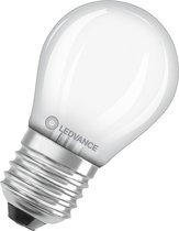 Ledvance Classic LED E27 Peer Filament Mat 3.4W 470lm - 927 Zeer Warm Wit | Beste Kleurweergave - Dimbaar - Vervangt 40W
