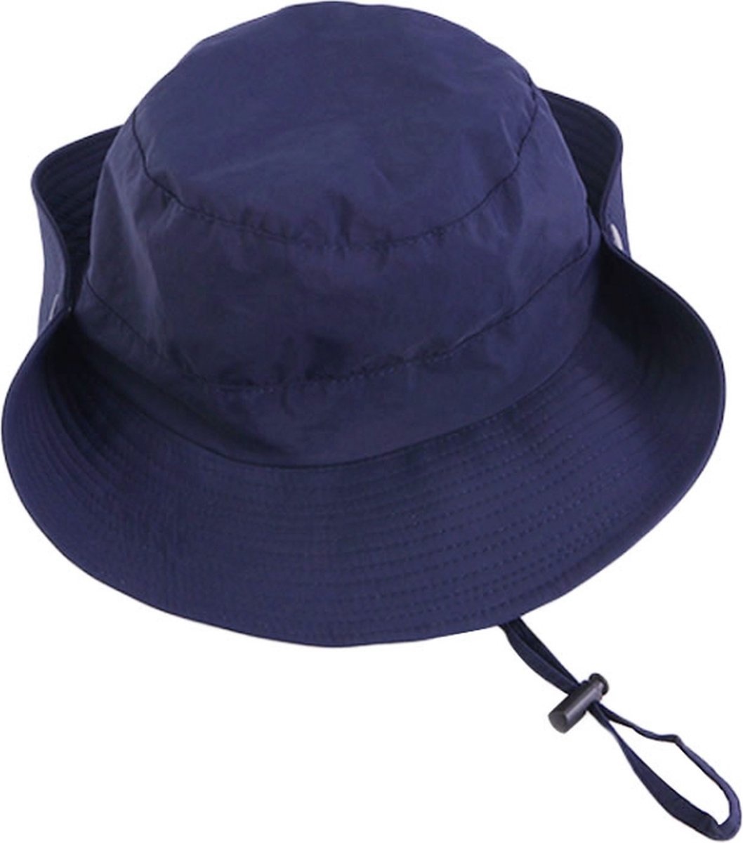 Chapeau Safari Camouflage Avec Cache-cou – UPF 50+ – Bord Large – Pour Randonnée, Pêche, Chasse – Taille Réglable 55-60 Cm