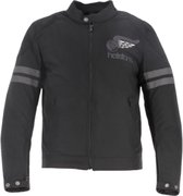Helstons Jake Speed Fabrics Black Grey Jacket S - Maat - Jas