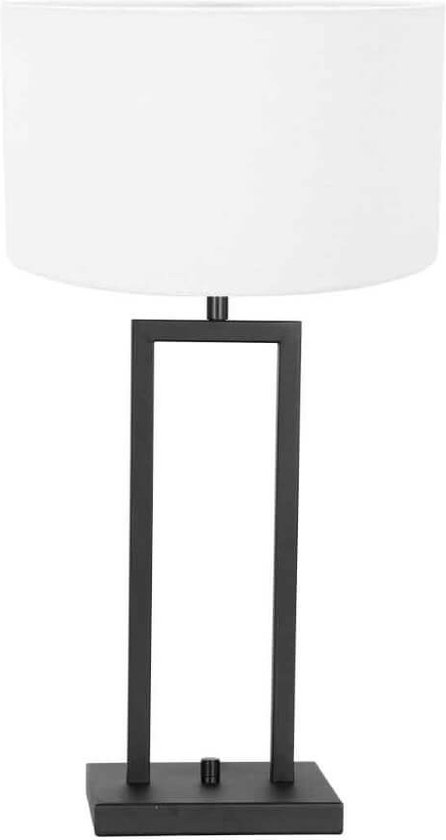 Steinhauer tafellamp Stang - zwart - - 8209ZW