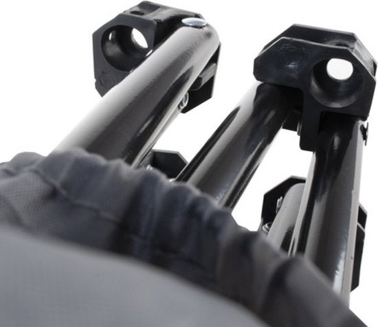 COMFORTABEL, GRIJZE OPVOUWBARE VISSTOEL- CAMPINGSTOEL - TUINSTOEL van Merkloos — afbeelding 5