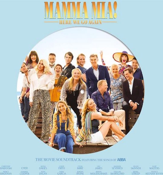 Cast Of Mamma Mia! The Movie - Mamma Mia! Here We Go Again (2 LP) (Limited Edition) (Picture Disc) - ABBA