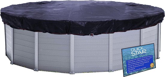 Winterzeil mét Maas voor voor houten zwembad 600 cm x 300 cm - Azzura Pool