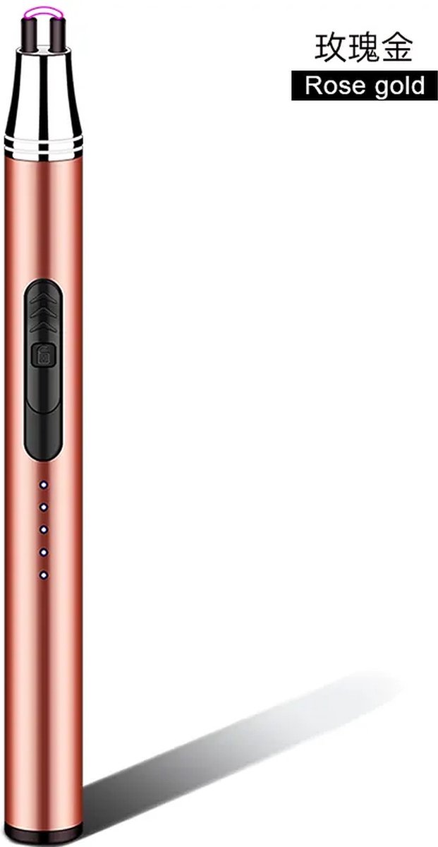 Goedkoopste Elektrische aansteker - Plasma - Windbestendig - Oplaadbaar - Rose - Barbecue - Kaars- USB - Slot