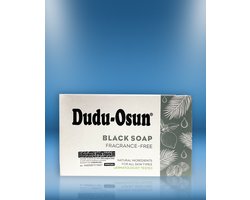 Dudu Osun 6 x 150 gram (6-pack) Black Soap Fragrance Free - Voordeelverpakking - Zwarte Afrikaanse zeep parfumvrij - Tropical Naturals - Voordeelpakket