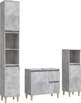 vidaXL-3-delige-Badkamerkastenset-bewerkt-hout-betongrijs