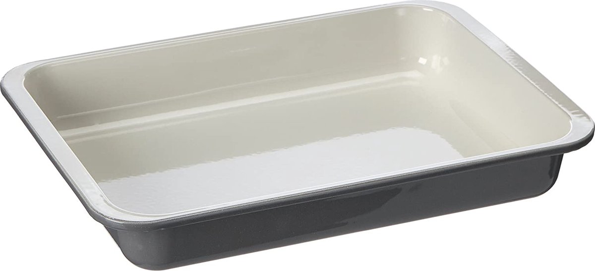 7248 braadpan 40 x 29 x 6 cm Grijs