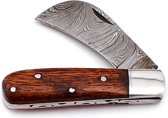 Damascus Knife | Mes | Zakmes | Vouwmes | Jachtmes | Hunting Mes | Outdoor Kamperen | PZ-1502