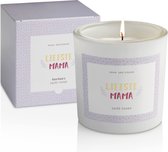 Maan Amsterdam - Bougie parfumée blanche - Sweetest mama - Universe - 300 grammes de cire de soja végétalienne - bougie cadeau