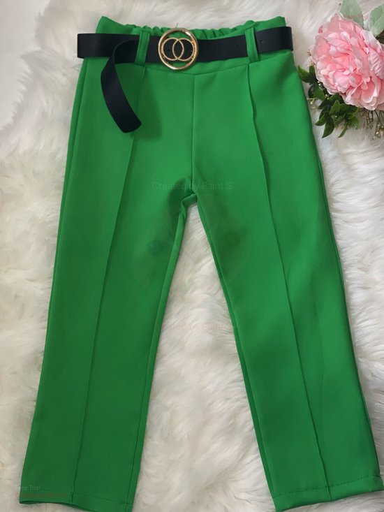 Groen - kostuum - Maat - 138