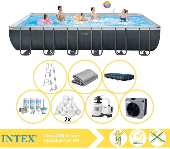 Piscine Super Deal - Intex Ultra XTR Frame Rectangulaire 549x274x132 cm