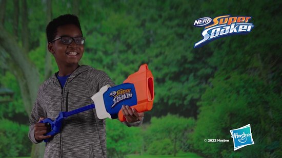 NERF Nerf Super Soaker Flip Fill Water Blaster - 4 Spray Styles - Fast Fill - La