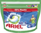 Ariel Allin1 Pods Active Deo-Fresh Capsules voor het wassen van Wit Gekleurde en Sportkleding 54 wasbeurten 1355 ML