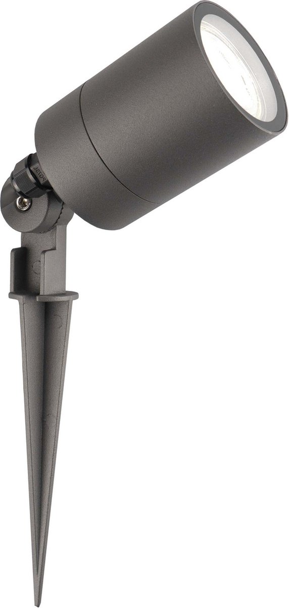 Ledvion - LED Prikspots - Antraciet - IP65 - 5W - 6500K - 2M