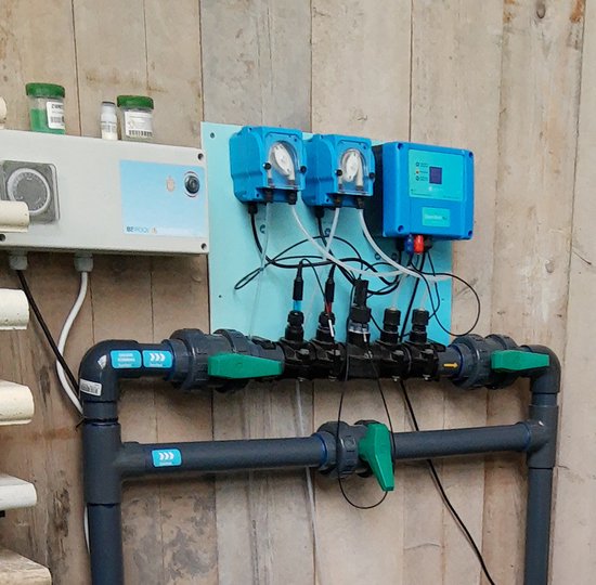 Zwembad Automatisch Chloor en Ph Dosering Systeem met Redox Meting