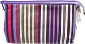 Vagabond - Toilettas - Large Holdall "Purple Patch" 4638 - afmeting 24 x 7 x 15 cm.