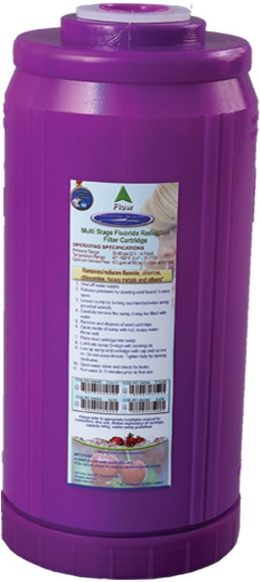 Alapure 10 inch Big Blue Fluoride Waterfilter