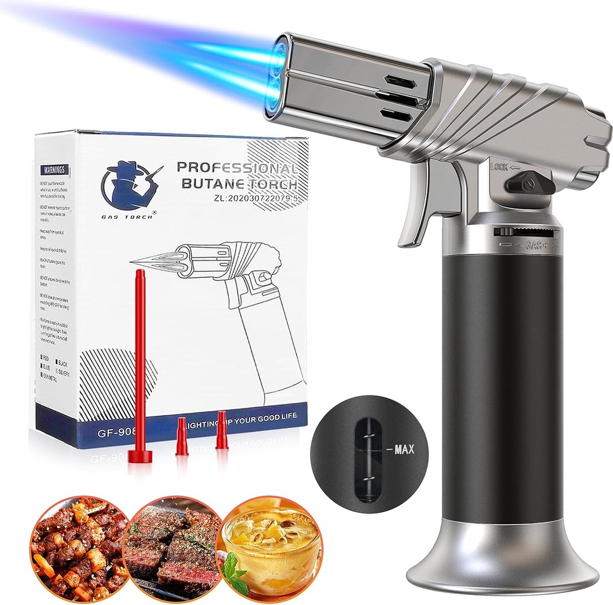 Chalumeau gaz à levier - BUTANE - 1217TF - KEMPER