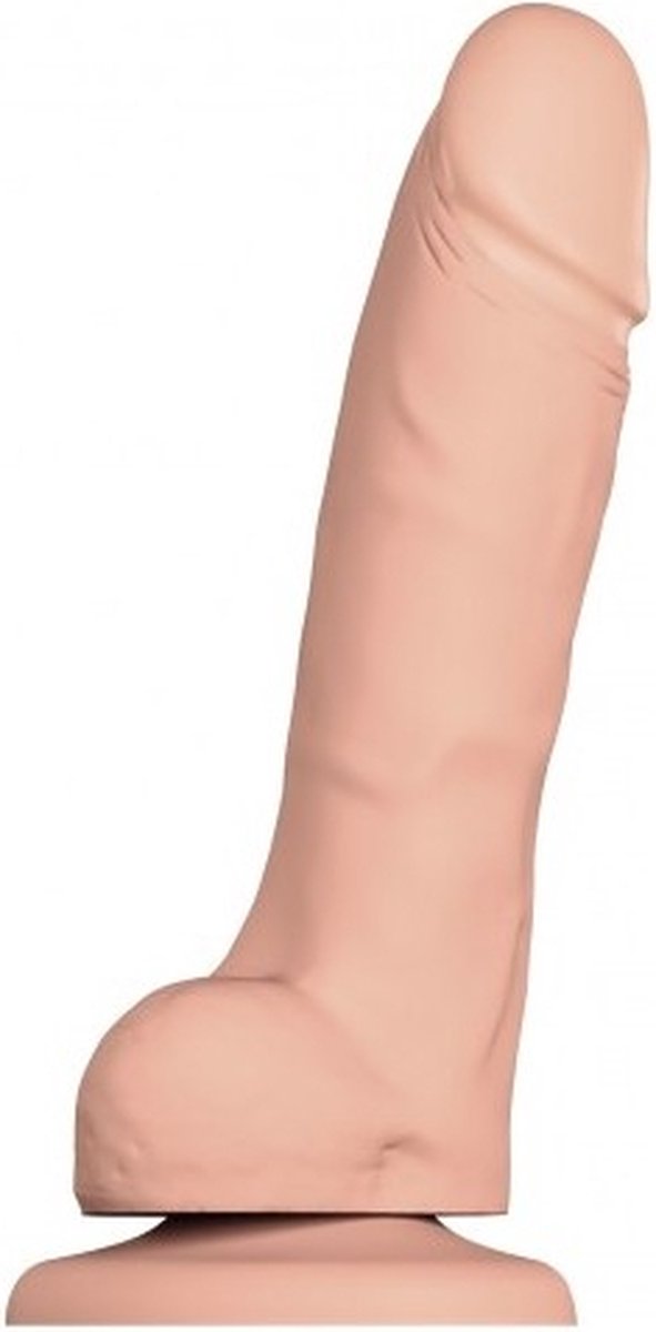 Goedkoopste Strap-On-Me Soft Realistic Dildo met zuignap - blanke beige - maat M