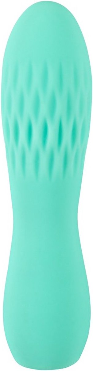 Goedkoopste Cuties 3 - Vibrator - Clitoris - Mini - 10 Standen - 10.8 X 2.7cm - Groen